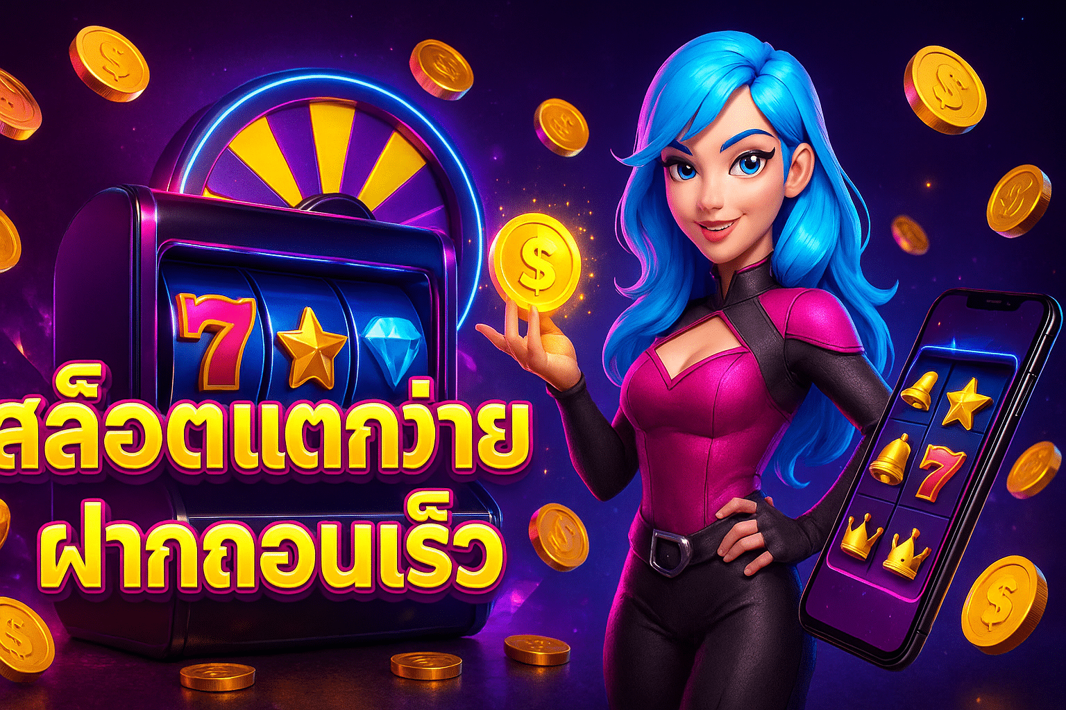 สล็อตแตกง่าย ฝากถอนเร็ว