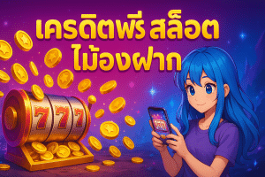 เครดิตฟรี สล็อต ไม่ต้องฝาก