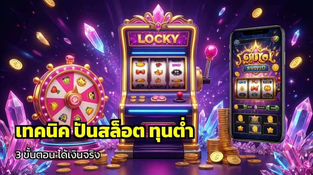 เทคนิค ปั้นสล็อต ทุนต่ำ