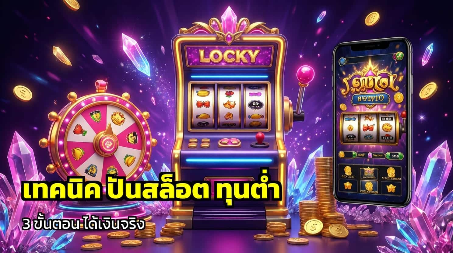 เทคนิค ปั้นสล็อต ทุนต่ำ